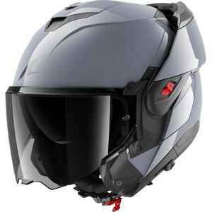Casque OXO Flip Up Shark Ombre Sombre Argent - Casque - Publicité Casque OXO Flip Up Shark Ombre Sombre Argent - Casque - Publicité