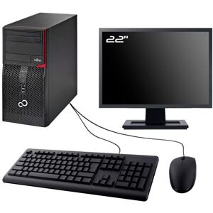 Fujitsu Siemens Esprimo P420 - 22" - i3-4130 - 240GB SSD - Publicité Fujitsu Siemens Esprimo P420 - 22" - i3-4130 - 240GB SSD - Publicité