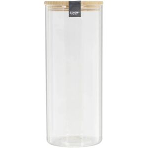 CMP IBERICA Pot de stockage - Écologique, Couvercle en bambou, 1,6L - Publicité CMP IBERICA Pot de stockage - Écologique, Couvercle en bambou, 1,6L - Publicité