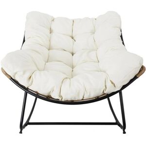 The Home Deco Factory - Tulum - Marron - Chaise de jardin - Publicité The Home Deco Factory - Tulum - Marron - Chaise de jardin - Publicité