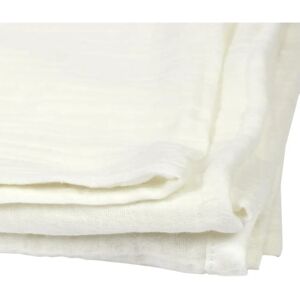 Home Deco Factory Manta de Gaze de Algodón Blanco - 120x150cm Home Deco Factory Manta de Gaze de Algodón Blanco - 120x150cm