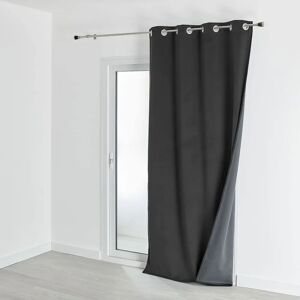 HOME MAISON Voile Occultant Velours Anthracite - Voile - Publicité HOME MAISON Voile Occultant Velours Anthracite - Voile - Publicité