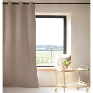 HOME MAISON Rideau Double Face Occultant Taupe - Rideau - Publicité HOME MAISON Rideau Double Face Occultant Taupe - Rideau - Publicité