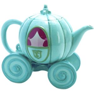 Disney Cinderella Carriage Ceramic Teapot - Teapot - Ceramic - Light Blue - Disney Disney Cinderella Carriage Ceramic Teapot - Teapot - Ceramic - Light Blue - Disney