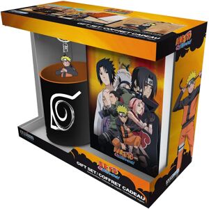 ABYstyle Naruto Shippuden Lahjapakkaus Mukka - Avainrengas - Muistikirja ABYstyle Naruto Shippuden Lahjapakkaus Mukka - Avainrengas - Muistikirja