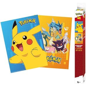 ABYstyle Pokémon Posterset - 52x38cm - Chibi-figurer ABYstyle Pokémon Posterset - 52x38cm - Chibi-figurer