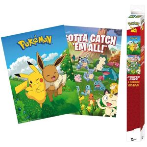 ABYstyle GBYDCO084 Juliste Setti 52x38cm - Pokémon Chibi ABYstyle GBYDCO084 Juliste Setti 52x38cm - Pokémon Chibi