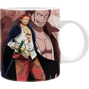Tasse Shanks Close Up - Céramique, 320ml, Rouge & Blanc Tasse Shanks Close Up - Céramique, 320ml, Rouge & Blanc