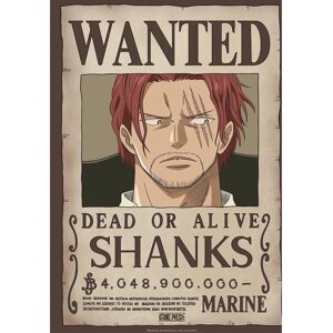 Abystyle Shanks Wanted Poster - One Piece Decor Abystyle Shanks Wanted Poster - One Piece Decor