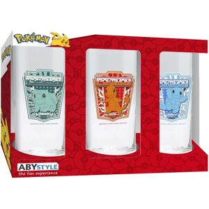 ABYstyle Pokémon Kanto Starters 3-Pack Lasit ABYstyle Pokémon Kanto Starters 3-Pack Lasit