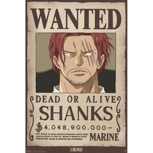 GB Eye One Piece - Wanted Shanks Poster 91,5x61cm GB Eye One Piece - Wanted Shanks Poster 91,5x61cm