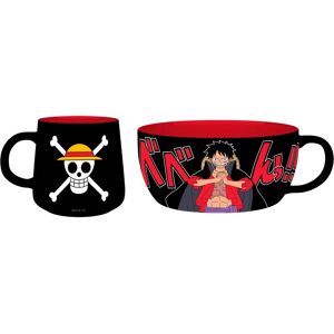 Set Petit Déjeuner Abystyle Monkey D. Luffy - Mug & Bol - Publicité Set Petit Déjeuner Abystyle Monkey D. Luffy - Mug & Bol - Publicité