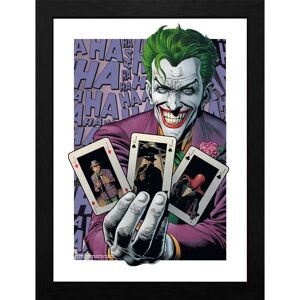 Joker-taidetta seinällä - Kehystetty tuloste 30x40 cm Joker-taidetta seinällä - Kehystetty tuloste 30x40 cm
