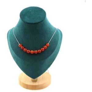 A Bijoux - Carnelian 10 beads - 45 cm - Naszyjnik A Bijoux - Carnelian 10 beads - 45 cm - Naszyjnik
