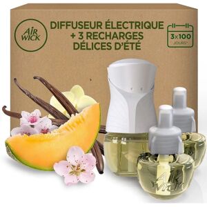Air Wick Diffuseur Électrique - Délices d'Été - Parfum d'Intérieur - Publicité Air Wick Diffuseur Électrique - Délices d'Été - Parfum d'Intérieur - Publicité