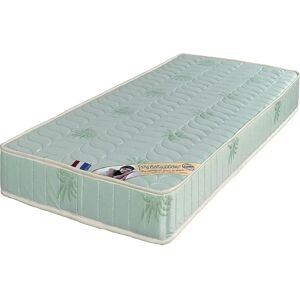 Nuits d'or Matelas 70x190 x 19,5 cm - Soutien Ferme - Tissu à l'Aloe Vera - Mousse de latex haute résilience - Hypoallergénique - Publicité Nuits d'or Matelas 70x190 x 19,5 cm - Soutien Ferme - Tissu à l'Aloe Vera - Mousse de latex haute résilience - Hypoallergénique - Publicité