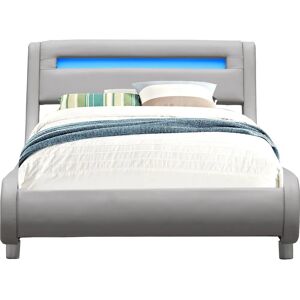 Nuits d'or Gina Cama - Gris - 90x200 - Listones MDF Nuits d'or Gina Cama - Gris - 90x200 - Listones MDF