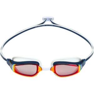 Aqua Sphere Fastlane Red Titanium Mirrored Goggles - Navy Blue/ Red - Unisex Aqua Sphere Fastlane Red Titanium Mirrored Goggles - Navy Blue/ Red - Unisex