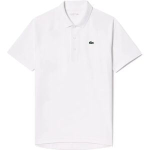 Lacoste Weiß Ultra Trocken Feuchtigkeitsableitende Poloshirt - Polo Shirt Lacoste Weiß Ultra Trocken Feuchtigkeitsableitende Poloshirt - Polo Shirt
