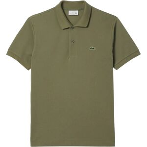 Lacoste L.12.12 Cotton Polo Shirt - Green Lacoste L.12.12 Cotton Polo Shirt - Green