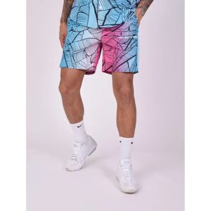 Project X Paris Blau XL Tropische Print Shorts - Shorts Project X Paris Blau XL Tropische Print Shorts - Shorts