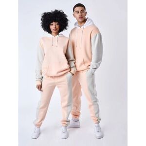 Project X Paris Peach Colorblock Jogger Bottoms - Unisex Project X Paris Peach Colorblock Jogger Bottoms - Unisex