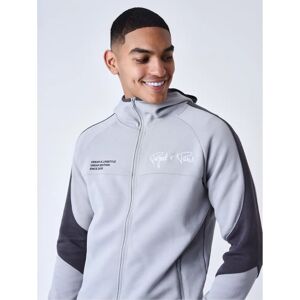 Lichtgrijze hoodie met capuchon - Hoodie Lichtgrijze hoodie met capuchon - Hoodie