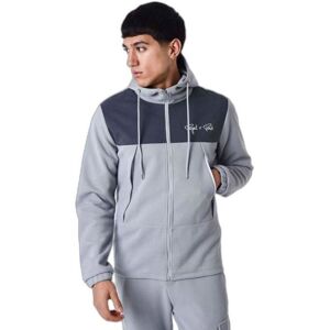 Project X Paris Lichtgrijze Hoodie - Jas Project X Paris Lichtgrijze Hoodie - Jas