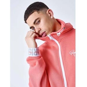 Project X Paris Coral Roze Hoodie met rits - Hoodie Project X Paris Coral Roze Hoodie met rits - Hoodie