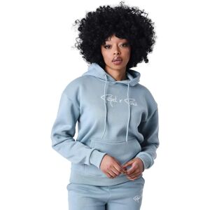 Sweat à capuche femme Signature - Bleu vert - Taille M - Publicité Sweat à capuche femme Signature - Bleu vert - Taille M - Publicité