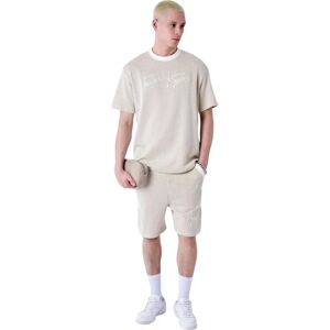 Project X Paris Beige Shorts - Above Knee - Cotton-Polyester Blend Project X Paris Beige Shorts - Above Knee - Cotton-Polyester Blend