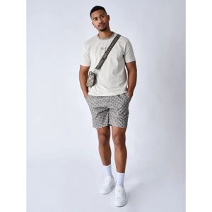 Short de bain kaki avec impression Graphic Gaze - Taille S - Project X Paris Short de bain kaki avec impression Graphic Gaze - Taille S - Project X Paris