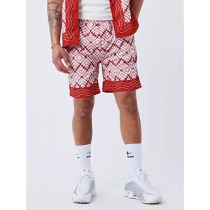 Project X Paris Maat XXL Rood Geometrisch Shorts Project X Paris Maat XXL Rood Geometrisch Shorts