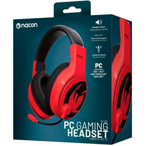 Căști Gaming Nacon GH-120 - Căști, Roșu, 40mm, PC/Consola Căști Gaming Nacon GH-120 - Căști, Roșu, 40mm, PC/Consola