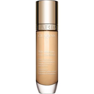 Clarins Skin Illusion Fuldt Dække Foundation - Fugtende, Langvarig Clarins Skin Illusion Fuldt Dække Foundation - Fugtende, Langvarig