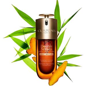 Clarins Double Sérum Texture Légère - Sérum anti-âge 50ml - Publicité Clarins Double Sérum Texture Légère - Sérum anti-âge 50ml - Publicité