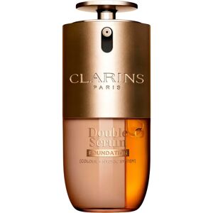 Clarins Double Serum Foundation - Hybrid-Serum-Grundierung, 30 ml, Satin-Finish Clarins Double Serum Foundation - Hybrid-Serum-Grundierung, 30 ml, Satin-Finish
