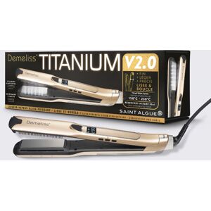 Saint Algue TITANIUM 2.0 Fer à lisser - Or vapeur Saint Algue TITANIUM 2.0 Fer à lisser - Or vapeur