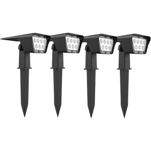 Luces solares Lumisky Curtis - Pack de 4 para jardín Luces solares Lumisky Curtis - Pack de 4 para jardín