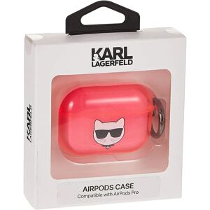 Étui rose Karl Lagerfeld Choupette pour AirPods Pro - Publicité Étui rose Karl Lagerfeld Choupette pour AirPods Pro - Publicité