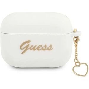 Guess AirPods Pro Weiß Silikon Herz Cover - AirPods Pro Schutz Guess AirPods Pro Weiß Silikon Herz Cover - AirPods Pro Schutz