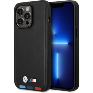 BMW iPhone 14 Pro Leather Case - Black BMW iPhone 14 Pro Leather Case - Black