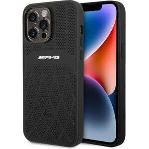 Mercedes AMG iPhone 14 Pro Max Lignes Courbes en Cuir - Coque Mercedes AMG iPhone 14 Pro Max Lignes Courbes en Cuir - Coque