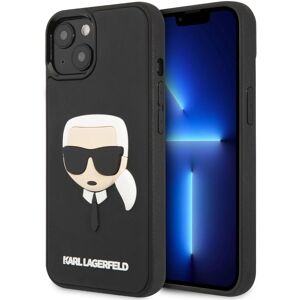Karl Lagerfeld Model: Rubber Karl's Head - iPhone 14 Case - Black Karl Lagerfeld Model: Rubber Karl's Head - iPhone 14 Case - Black