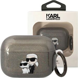 Coque Glitter Karl Lagerfeld pour Airpods Pro - Noir Coque Glitter Karl Lagerfeld pour Airpods Pro - Noir