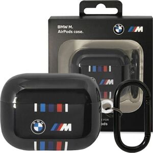 Étui BMW BMAP22SWTK pour AirPods Pro - Noir, Lignes Multicolores Étui BMW BMAP22SWTK pour AirPods Pro - Noir, Lignes Multicolores