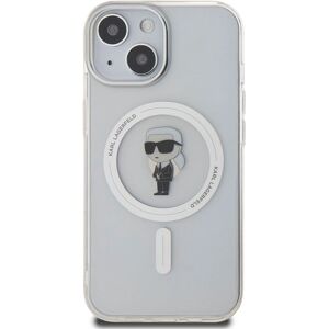 Karl Lagerfeld iPhone 15 Transparent MagSafe Case - Smartphone Cover Karl Lagerfeld iPhone 15 Transparent MagSafe Case - Smartphone Cover