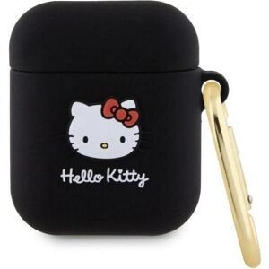 Coque en Silicone 3D Hello Kitty pour AirPods - Noir Coque en Silicone 3D Hello Kitty pour AirPods - Noir