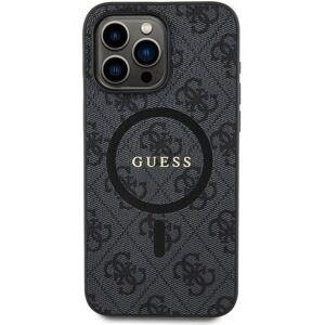Guess Leather Metal Logo MagSafe Case for iPhone 15 Pro Guess Leather Metal Logo MagSafe Case for iPhone 15 Pro