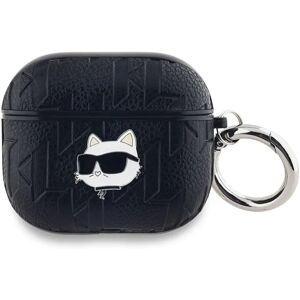 Etui Karl Lagerfeld pour AirPods 3 - Monogramme Choupette - Noir Etui Karl Lagerfeld pour AirPods 3 - Monogramme Choupette - Noir